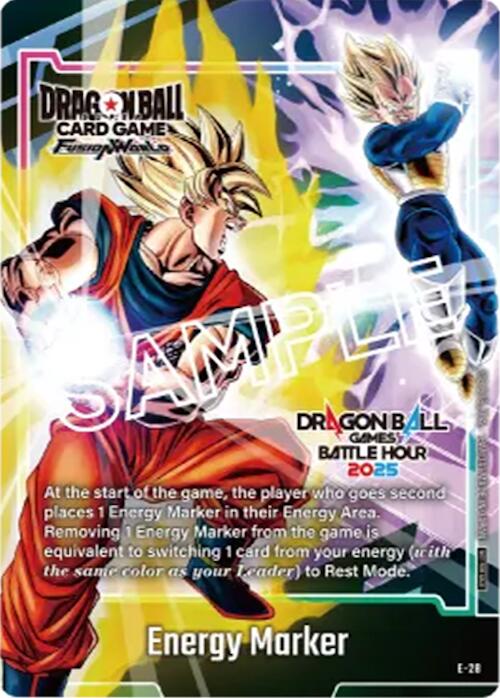 Energy Marker (Dragon Ball Games Battle Hour 2025 Promo Card Set) (E-28) [Fusion World Energy Markers] | Cards and Coasters CA