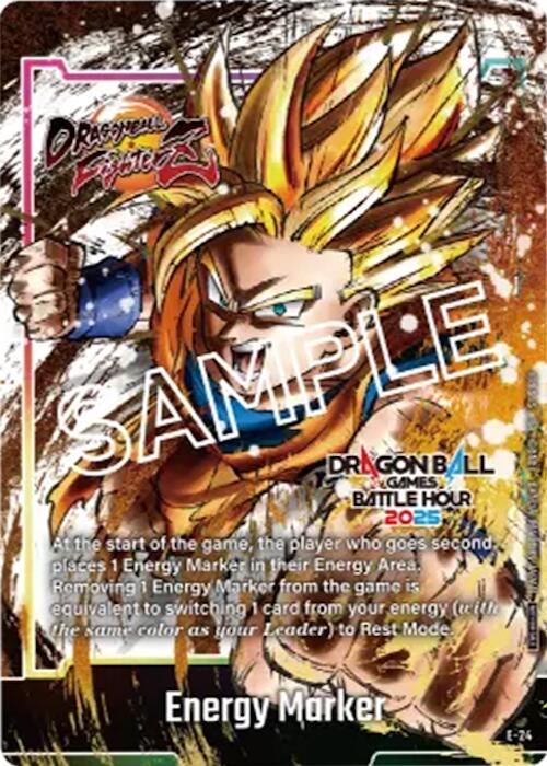 Energy Marker (Dragon Ball Games Battle Hour 2025 Promo Card Set) (E-24) [Fusion World Energy Markers] | Cards and Coasters CA