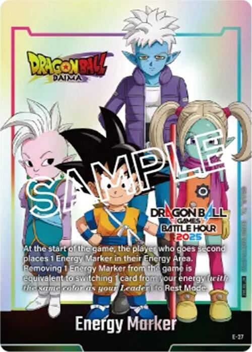 Energy Marker (Dragon Ball Games Battle Hour 2025 Promo Card Set) (E-27) [Fusion World Energy Markers] | Cards and Coasters CA