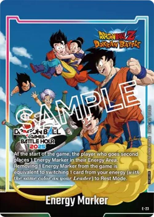 Energy Marker (Dragon Ball Games Battle Hour 2025 Promo Card Set) E-23) [Fusion World Energy Markers] | Cards and Coasters CA