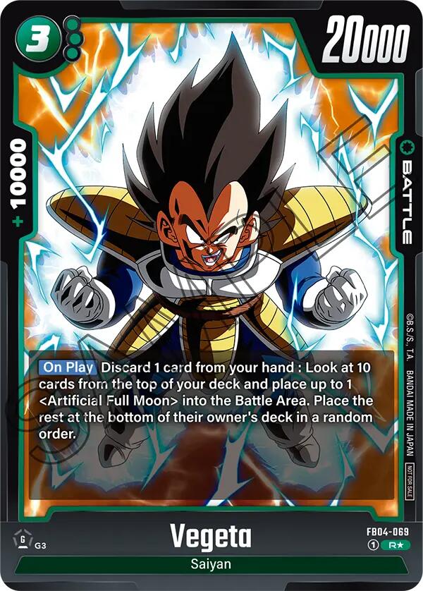Vegeta (FB04-069) (Tournament Pack 05) [Fusion World Tournament Cards] | Cards and Coasters CA