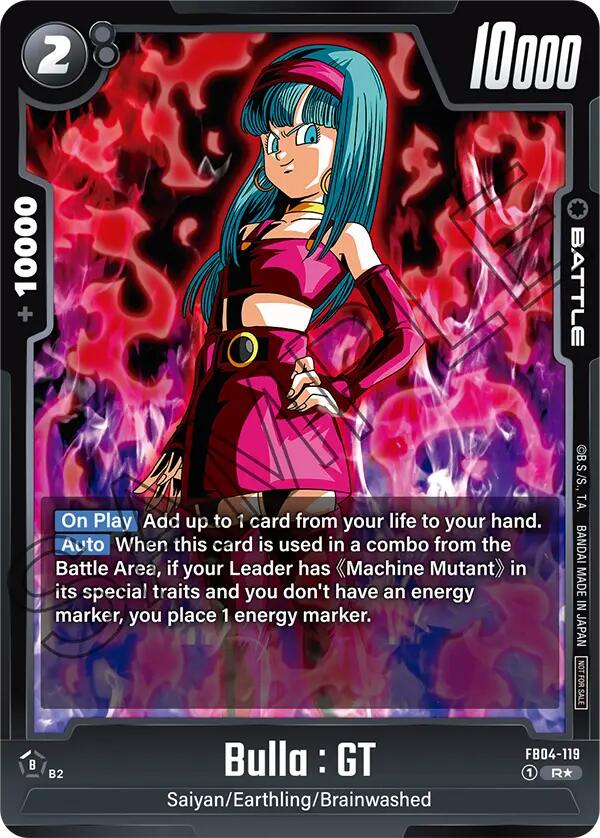 Bulla : GT (Tournament Pack 05) [Fusion World Tournament Cards] | Cards and Coasters CA