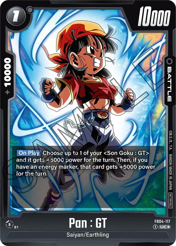 Pan : GT (Tournament Pack 05) [Fusion World Tournament Cards] | Cards and Coasters CA