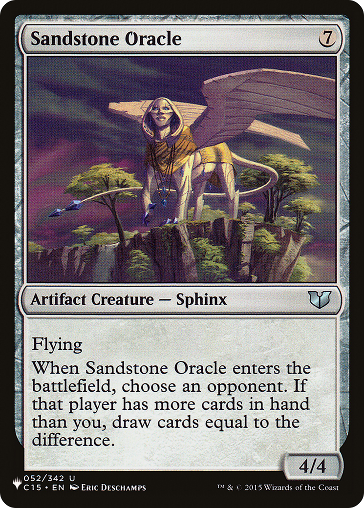 Sandstone Oracle [Secret Lair: From Cute to Brute] | Cards and Coasters CA