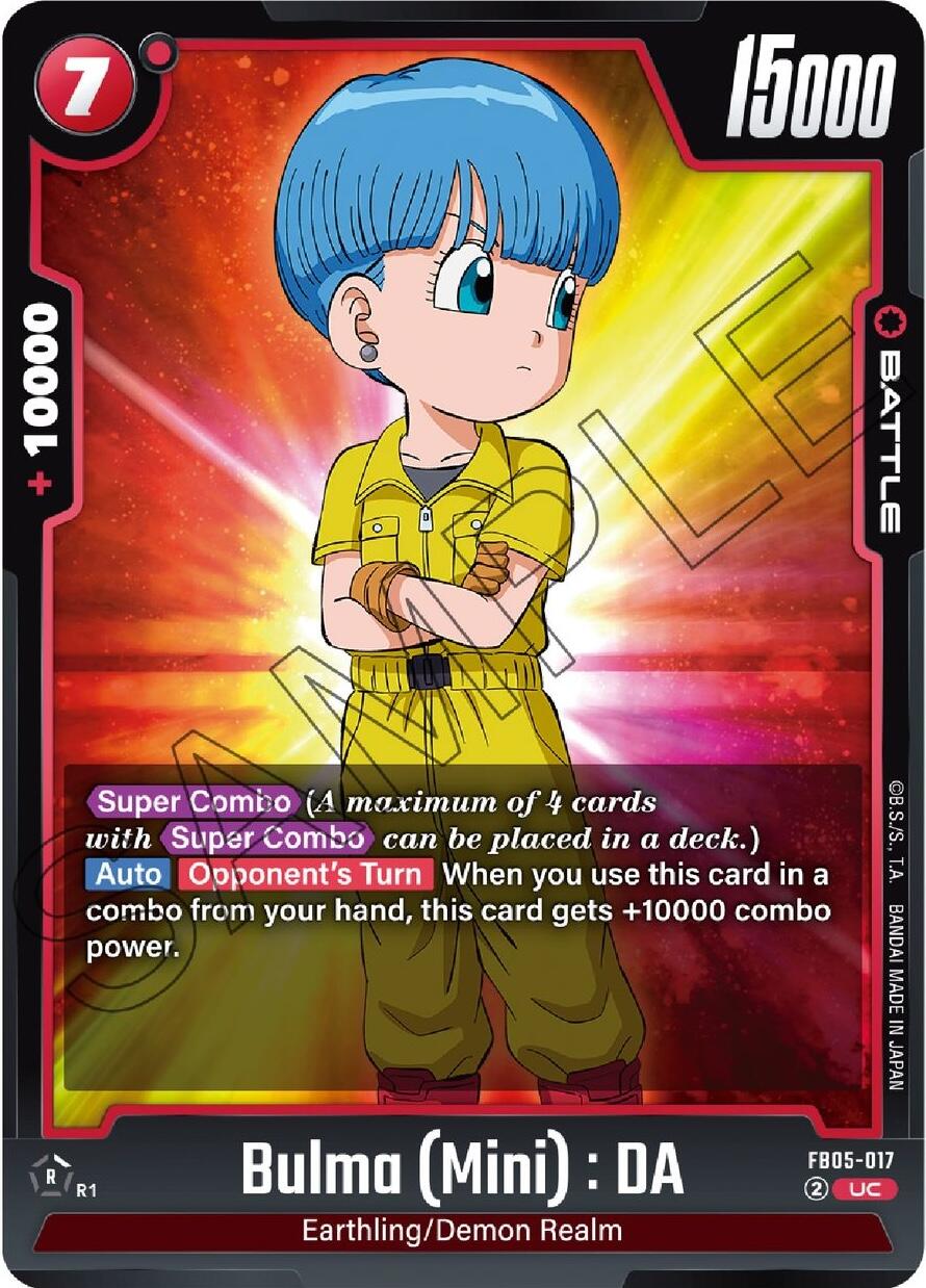 Bulma (Mini) : DA [New Adventure] | Cards and Coasters CA