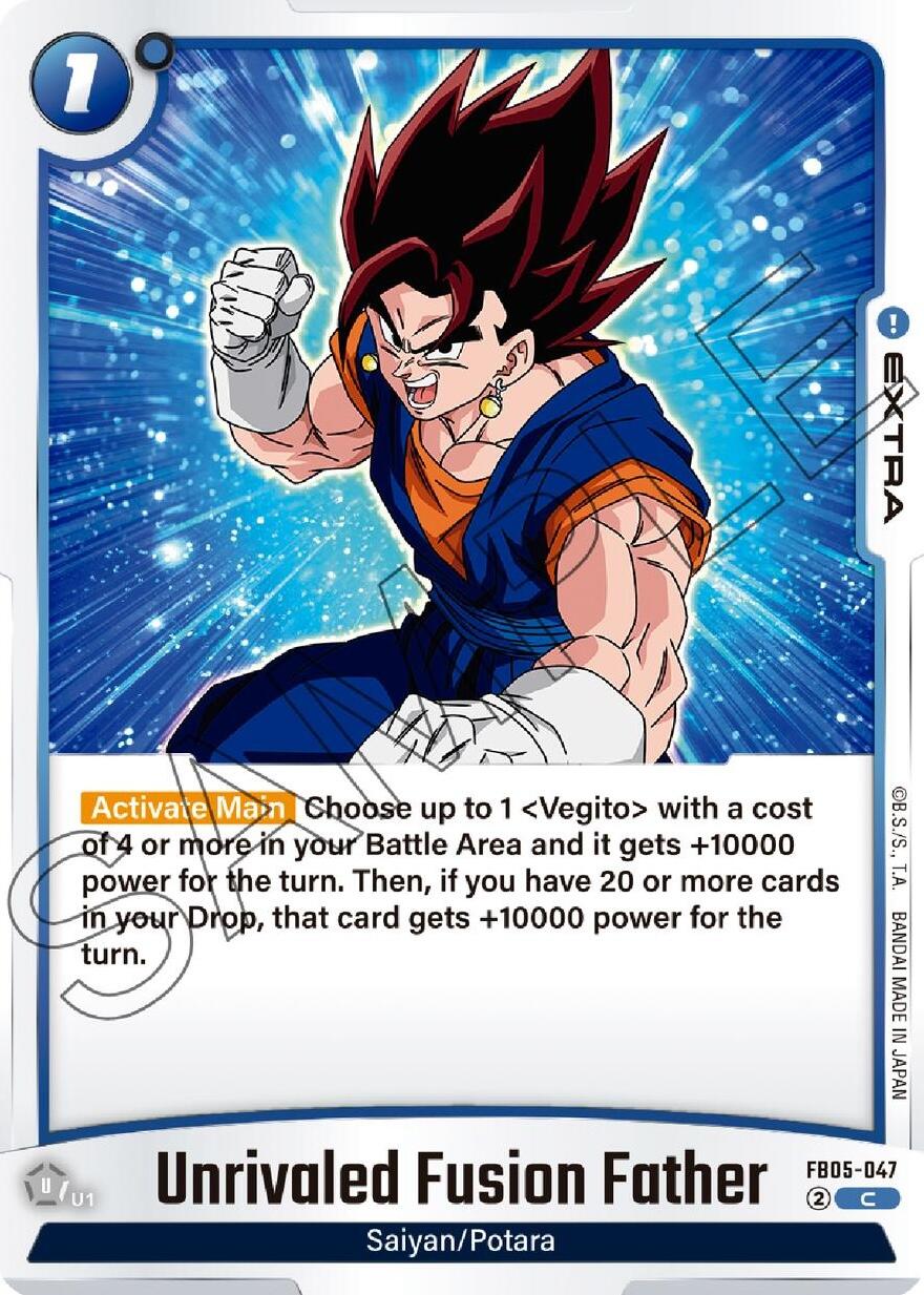 Unrivaled Fusion Father [New Adventure] | Cards and Coasters CA