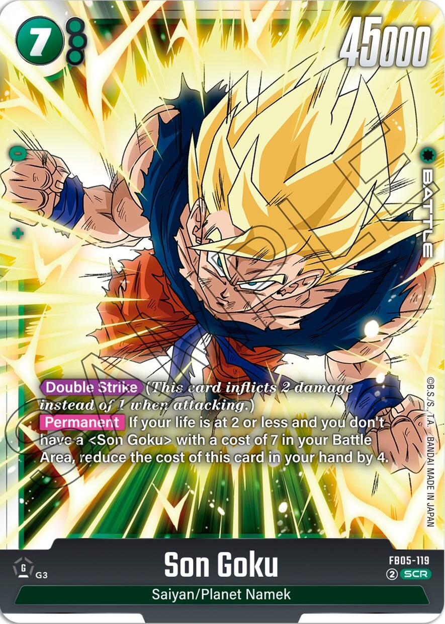 Son Goku (FB05-119) [New Adventure] | Cards and Coasters CA