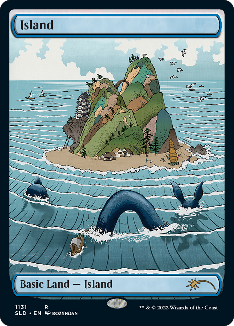 Island (1131) (Full-Art) [Secret Lair Drop Series] | Cards and Coasters CA