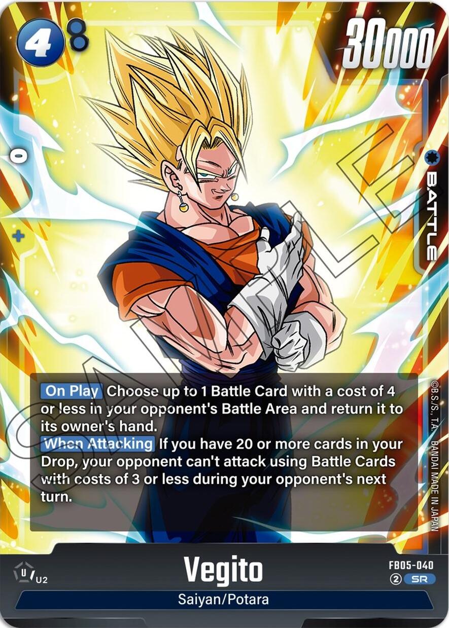 Vegito [New Adventure] | Cards and Coasters CA