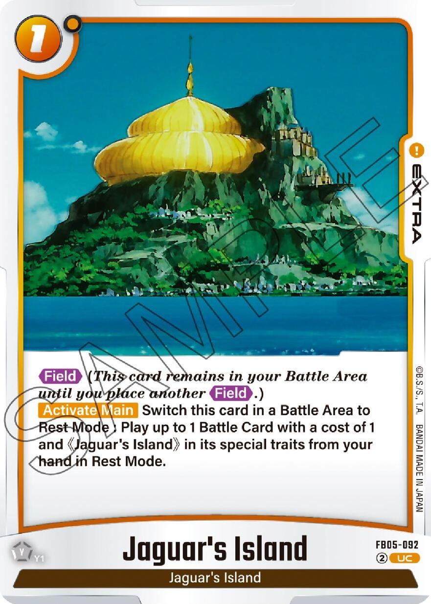 Jaguar's Island [New Adventure] | Cards and Coasters CA