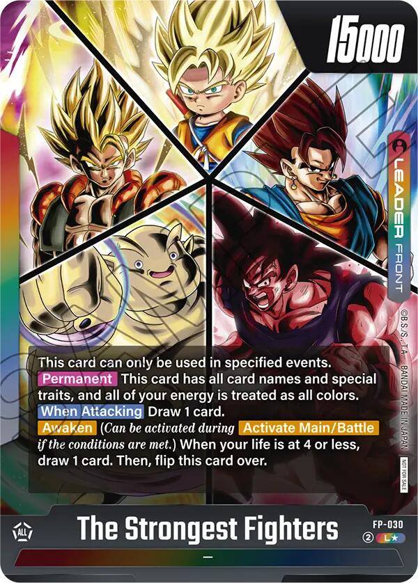 The Strongest Fighters (Stamped) [Fusion World Promotion Cards] | Cards and Coasters CA