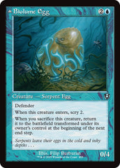 Biolume Egg // Biolume Serpent (Retro Frame) [Innistrad Remastered] | Cards and Coasters CA