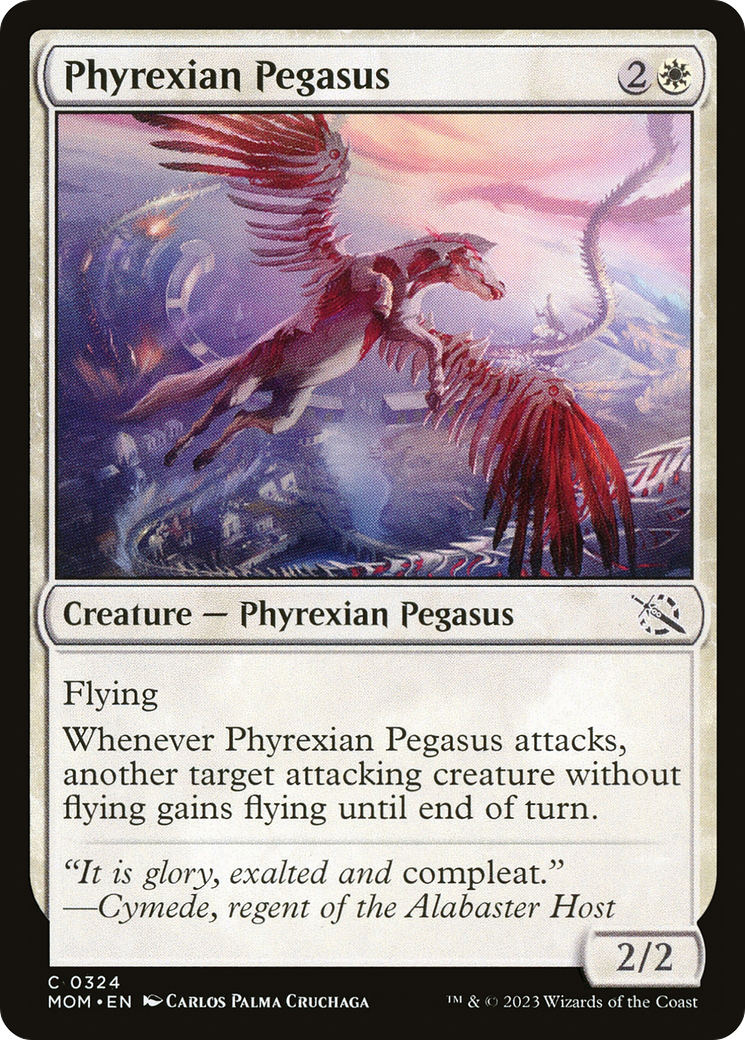 Phyrexian Pegasus [March of the Machine] | Cards and Coasters CA