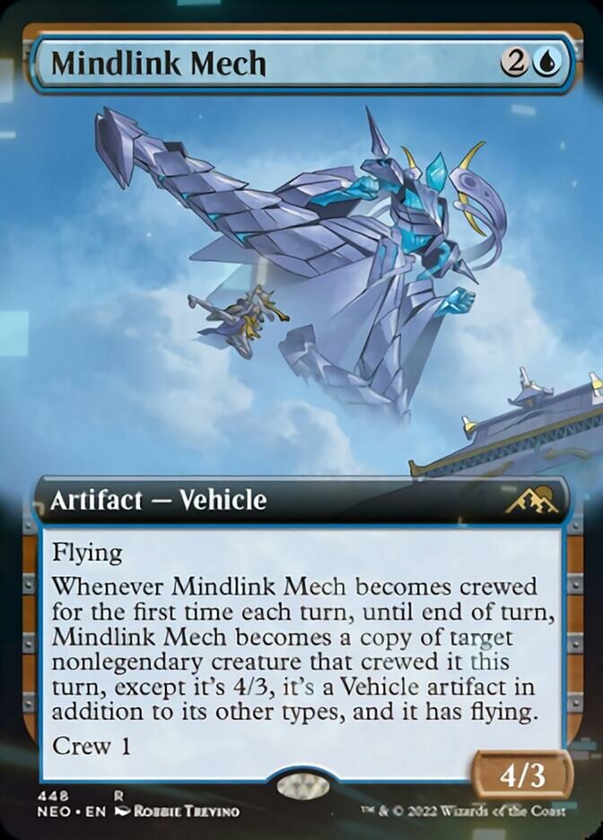 Mindlink Mech (Extended Art) [Kamigawa: Neon Dynasty] | Cards and Coasters CA