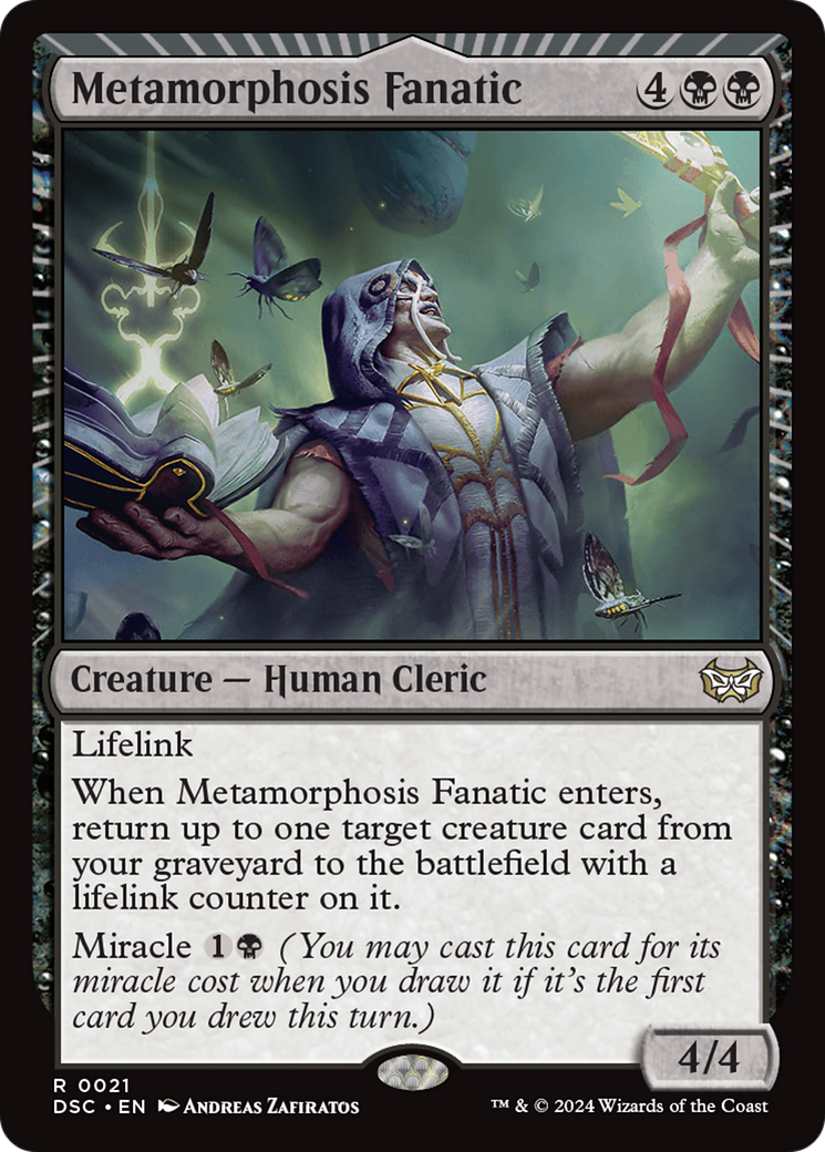 Metamorphosis Fanatic [Duskmourn: House of Horror Commander] | Cards and Coasters CA