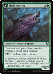 Shrill Howler // Howling Chorus [Innistrad Remastered] | Cards and Coasters CA