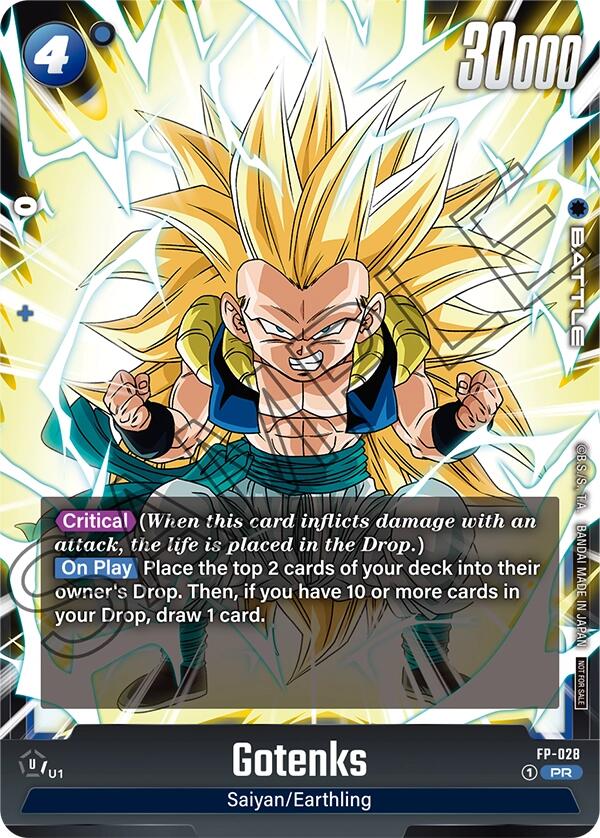 Gotenks (FP-028) [Fusion World Promotion Cards] | Cards and Coasters CA