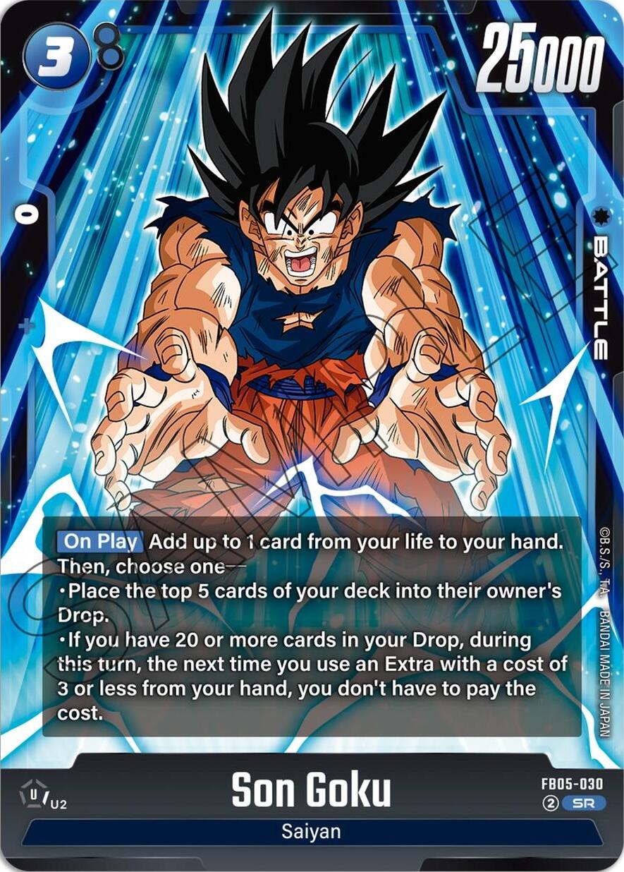Son Goku (FB05-030) [New Adventure] | Cards and Coasters CA
