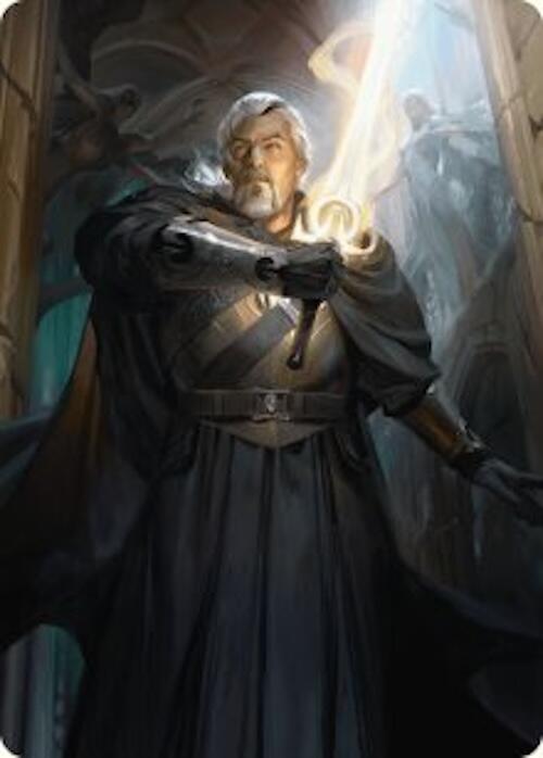 Odric, Lunarch Marshal Art Card [Innistrad Remastered Art Series] | Cards and Coasters CA