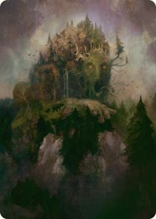 Cultivator Colossus Art Card [Innistrad Remastered Art Series] | Cards and Coasters CA
