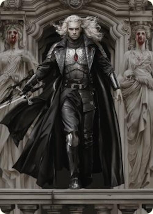 Sorin, Imperious Bloodlord Art Card [Innistrad Remastered Art Series] | Cards and Coasters CA