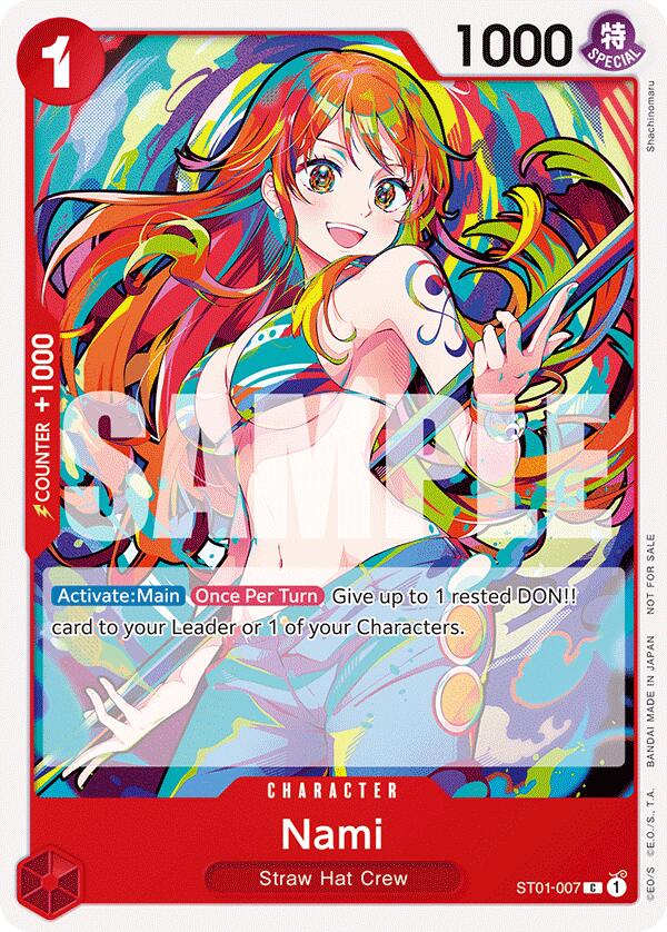 Nami (2025 New Year Event) [One Piece Promotion Cards] | Cards and Coasters CA