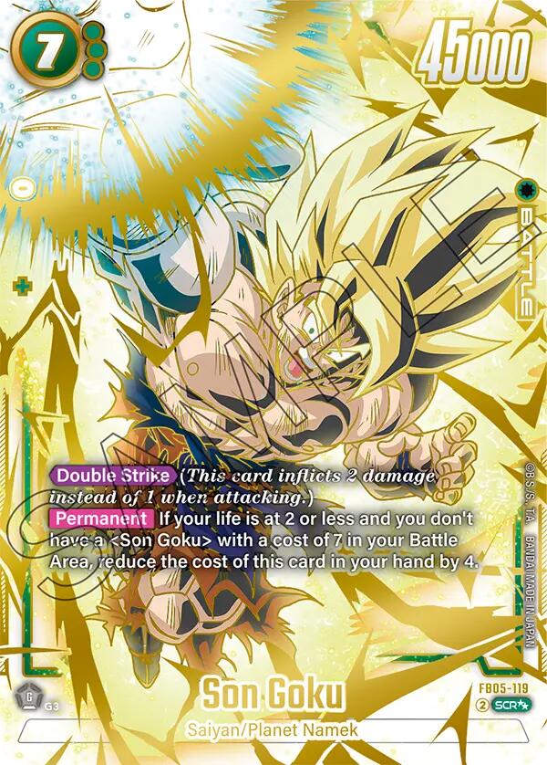 Son Goku (FB05-119) (Super Alternate Art) [New Adventure] | Cards and Coasters CA
