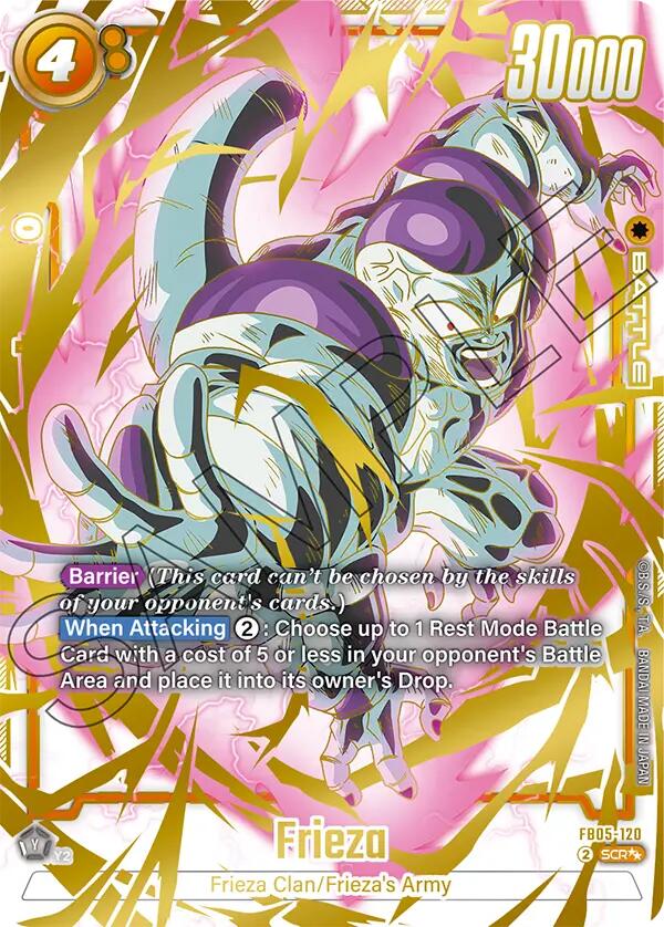 Frieza (FB05-120) (Super Alternate Art) [New Adventure] | Cards and Coasters CA