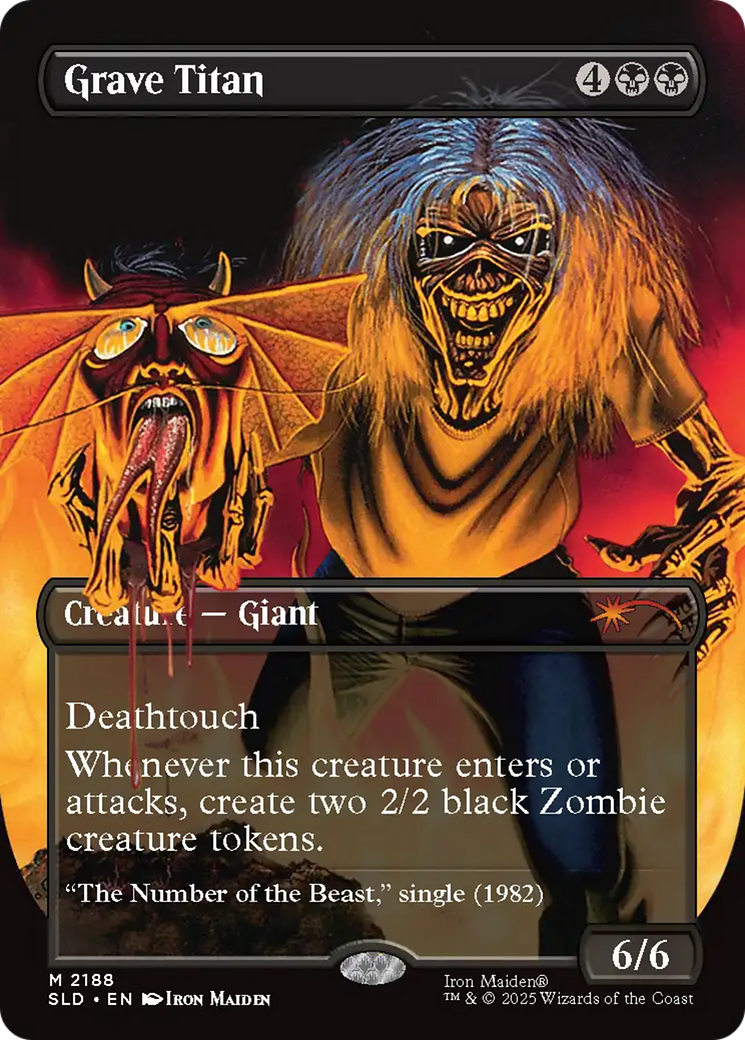 Grave Titan (2188) [Secret Lair Drop Series] | Cards and Coasters CA