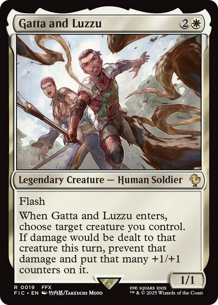 Gatta and Luzzu [FINAL FANTASY Commander] | Cards and Coasters CA