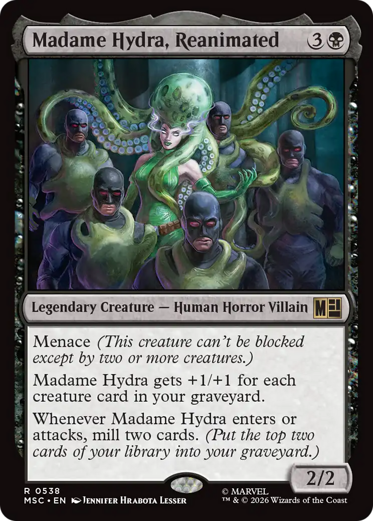 Madame Hydra, Reanimated [Marvel Super Heroes Commander] | Cards and Coasters CA