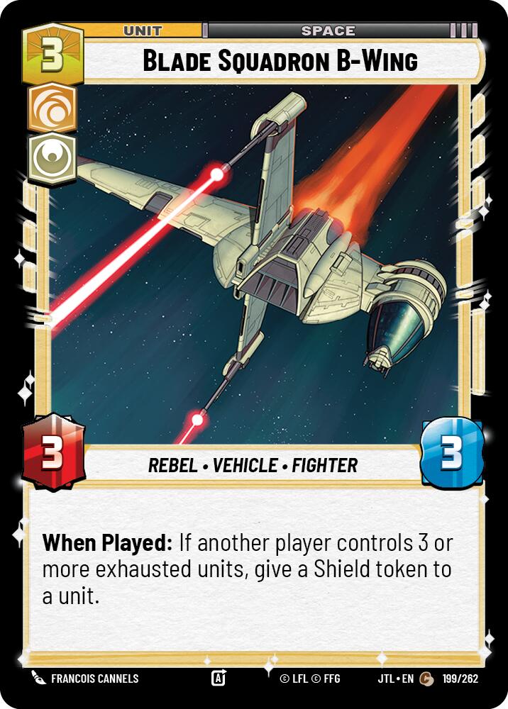 Blade Squadron B-Wing (199/262) (199/257) [Jump to Lightspeed] | Cards and Coasters CA