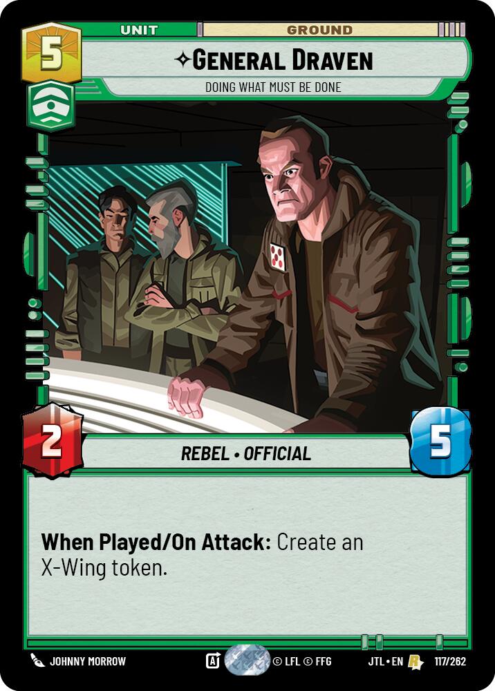 General Draven - Doing What Must Be Done (117/262) (117/257) [Jump to Lightspeed] | Cards and Coasters CA
