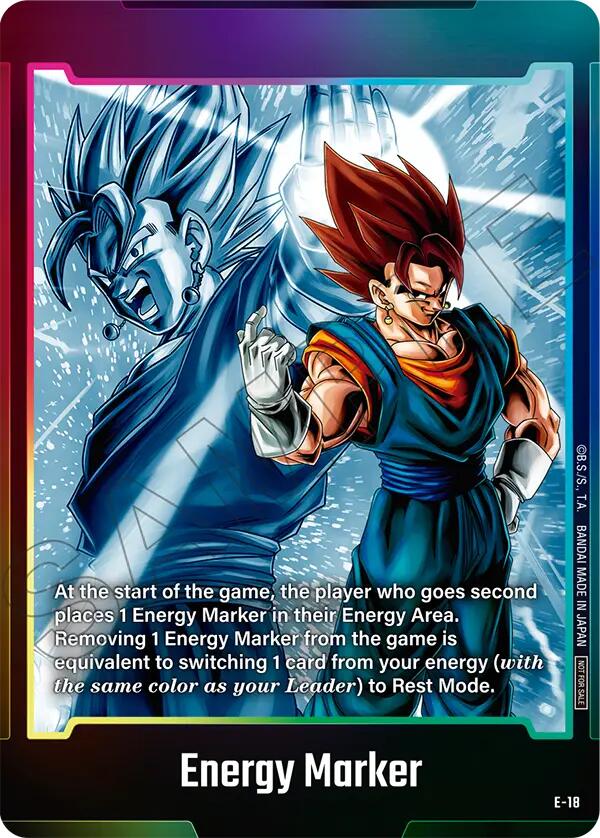 Energy Marker (E-18) [Fusion World Energy Markers] | Cards and Coasters CA