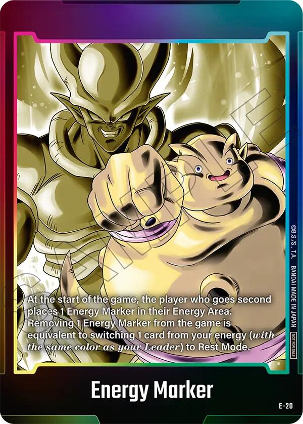 Energy Marker (E-20) [Fusion World Energy Markers] | Cards and Coasters CA