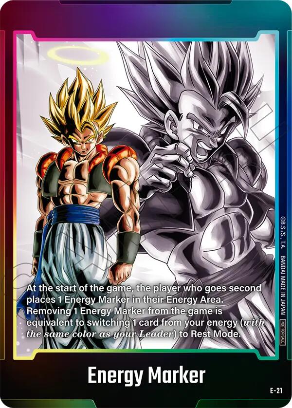 Energy Marker (E-21) [Fusion World Energy Markers] | Cards and Coasters CA