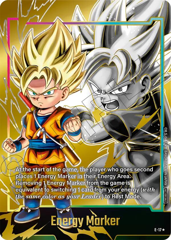 Energy Marker (E-17) (Gold) [Fusion World Energy Markers] | Cards and Coasters CA