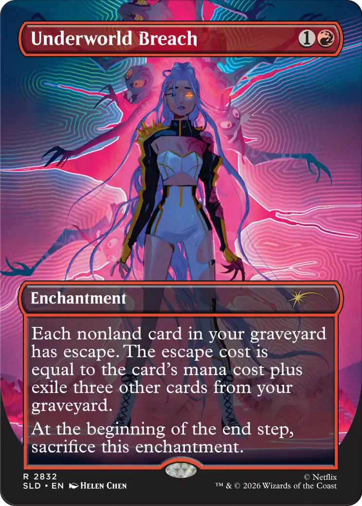 Underworld Breach (2832) [Secret Lair Drop Series] | Cards and Coasters CA