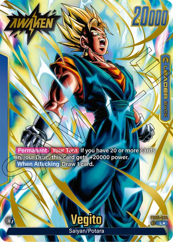 Vegito (FB05-025) (Alternate Art) [New Adventure] | Cards and Coasters CA