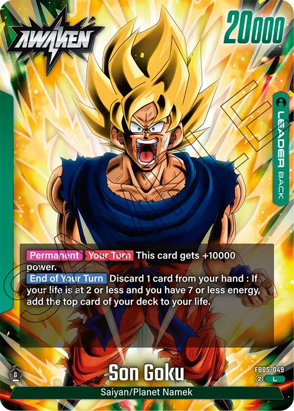 Son Goku (FB05-049) [New Adventure] | Cards and Coasters CA