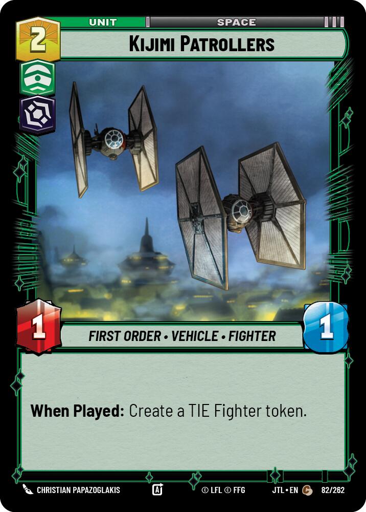Kijimi Patrollers (082/262) (082/257) [Jump to Lightspeed] | Cards and Coasters CA