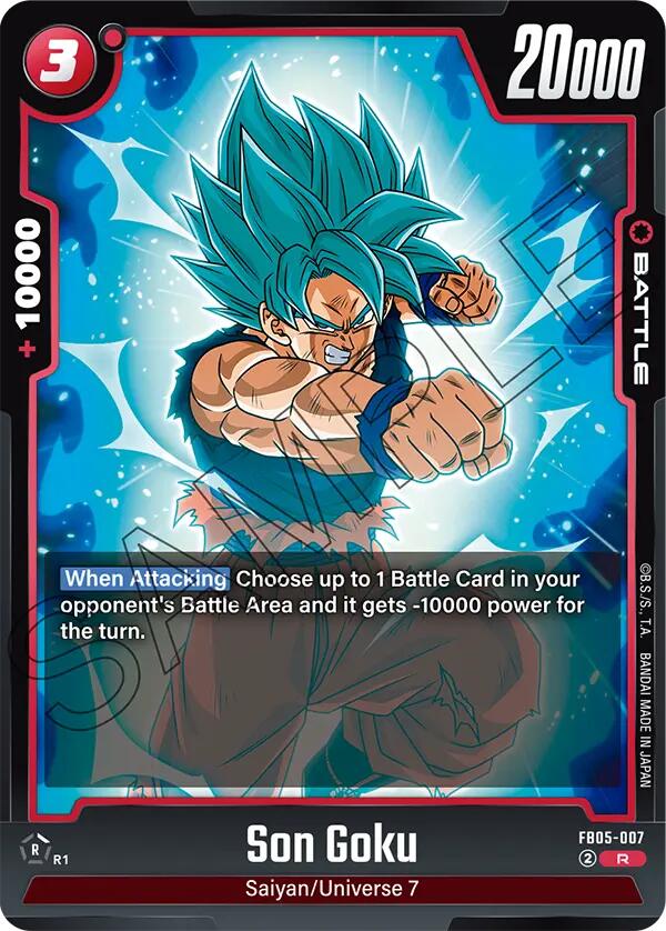 Son Goku (FB05-007) [New Adventure] | Cards and Coasters CA