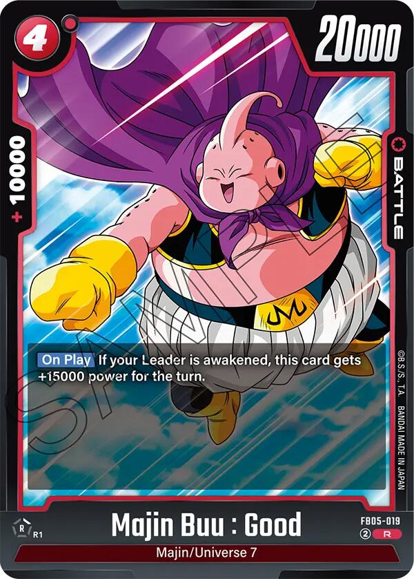 Majin Buu : Good (FB05-019) [New Adventure] | Cards and Coasters CA