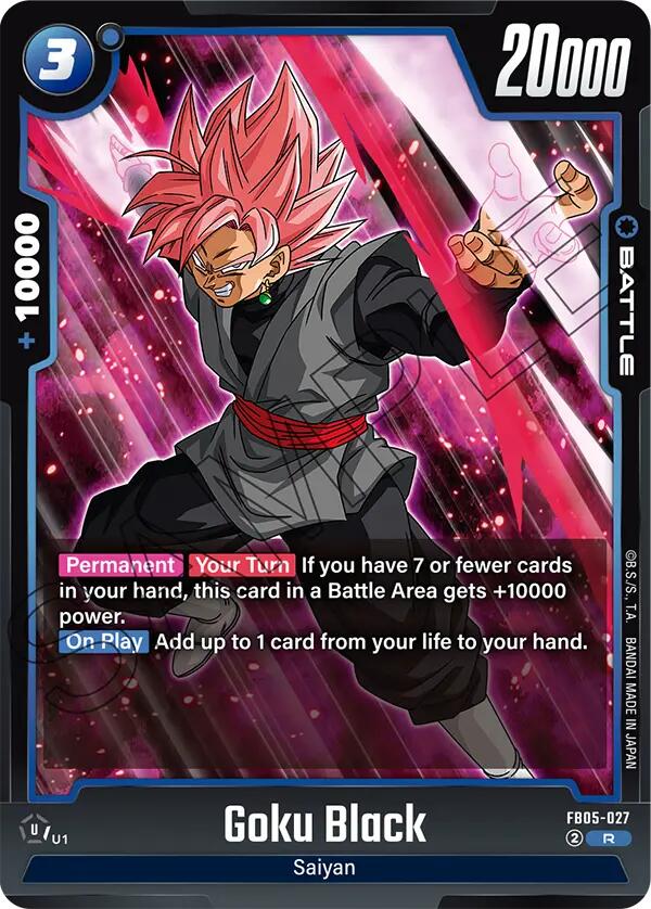 Goku Black [New Adventure] | Cards and Coasters CA