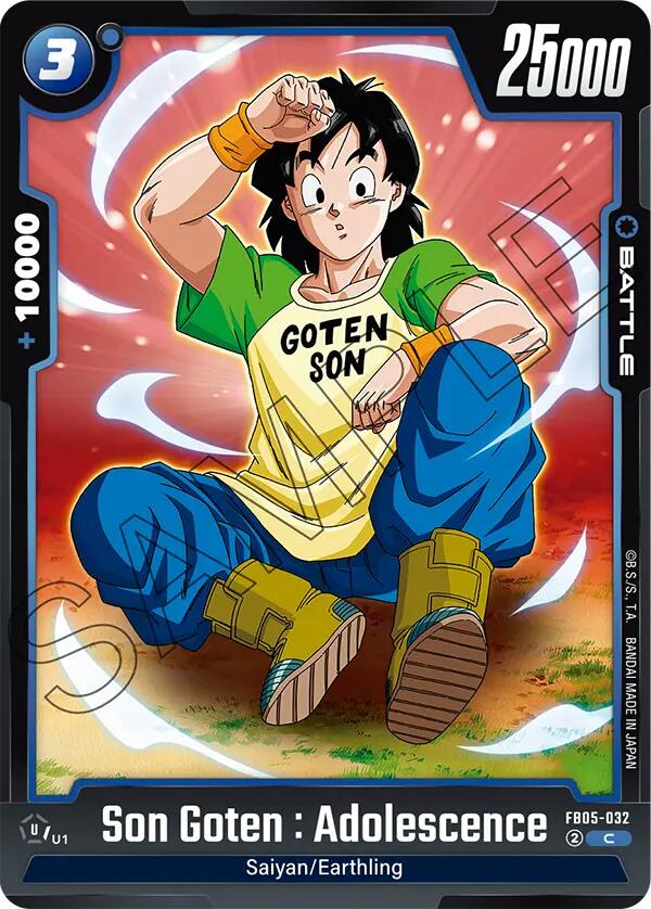 Son Goten : Adolescence [New Adventure] | Cards and Coasters CA