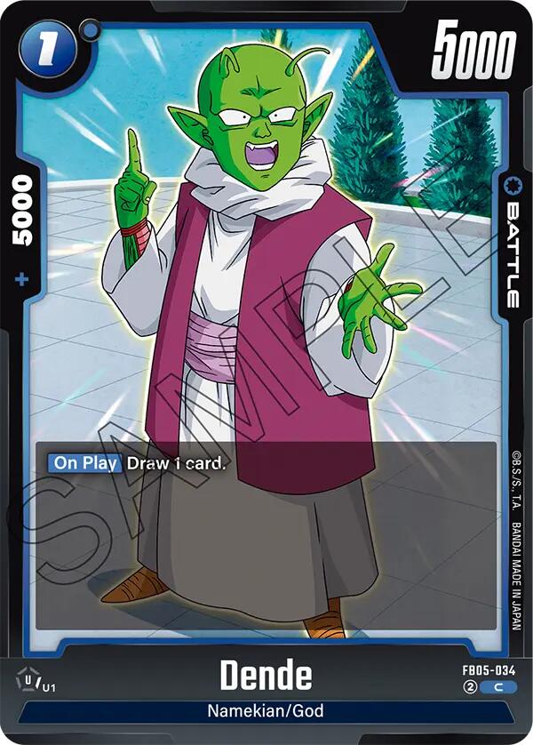 Dende (FB05-034) [New Adventure] | Cards and Coasters CA
