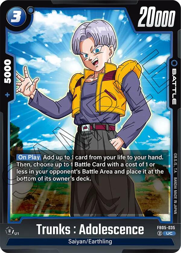 Trunks : Adolescence [New Adventure] | Cards and Coasters CA