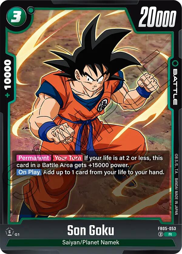 Son Goku (FB05-053) [New Adventure] | Cards and Coasters CA