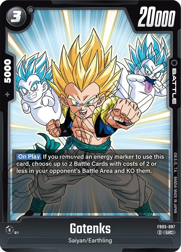 Gotenks (FB05-097) [New Adventure] | Cards and Coasters CA