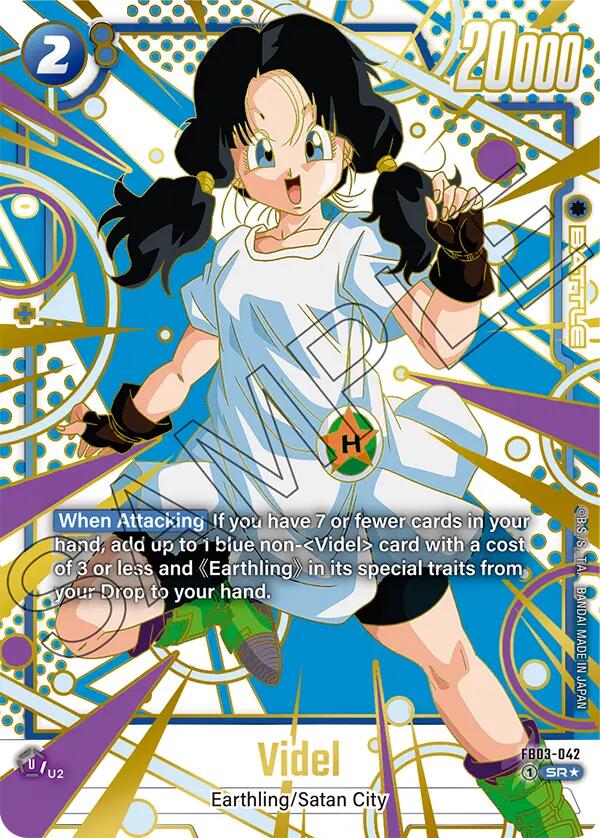 Videl (FB03-042) (Alternate Art) (Reprint) [Raging Roar] | Cards and Coasters CA